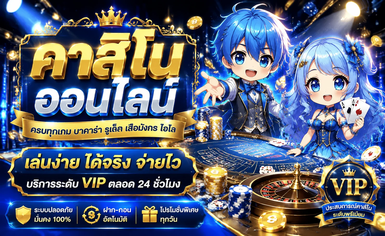 โต๊ะบาคาร่าสดในคาสิโนออนไลน์ SPZEED ถ่ายทอดจากสตูดิโอจริง